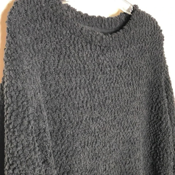 STYLE & CO. Black Teddy Bear Sweater - Picture 3 of 8